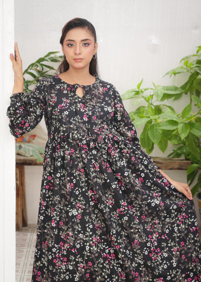 lawn frock 79752 Black Breeze