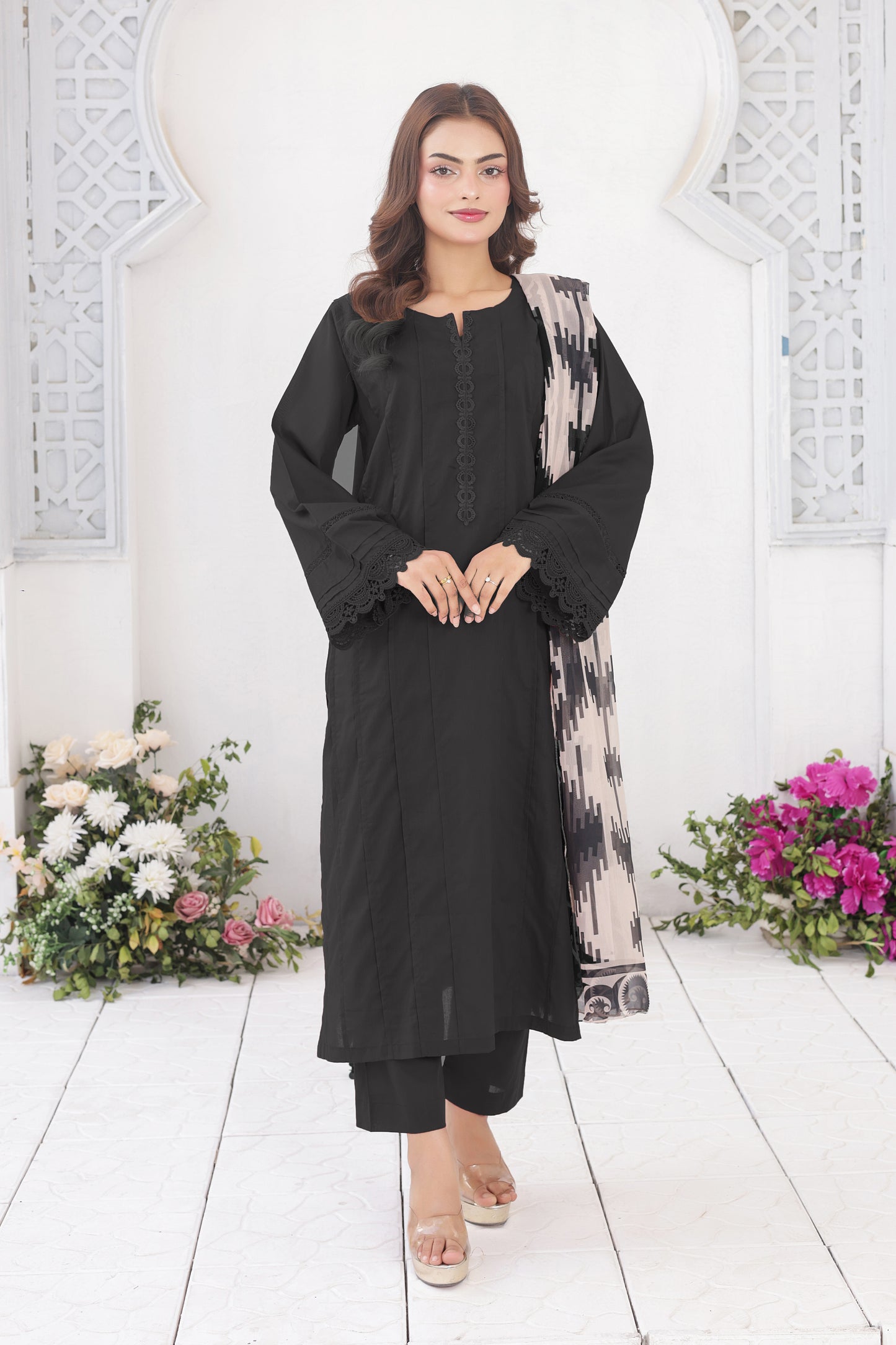 Monoblack cotton 3pc set 4552102