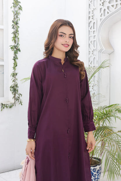 Purple cotton 3pc set 455220