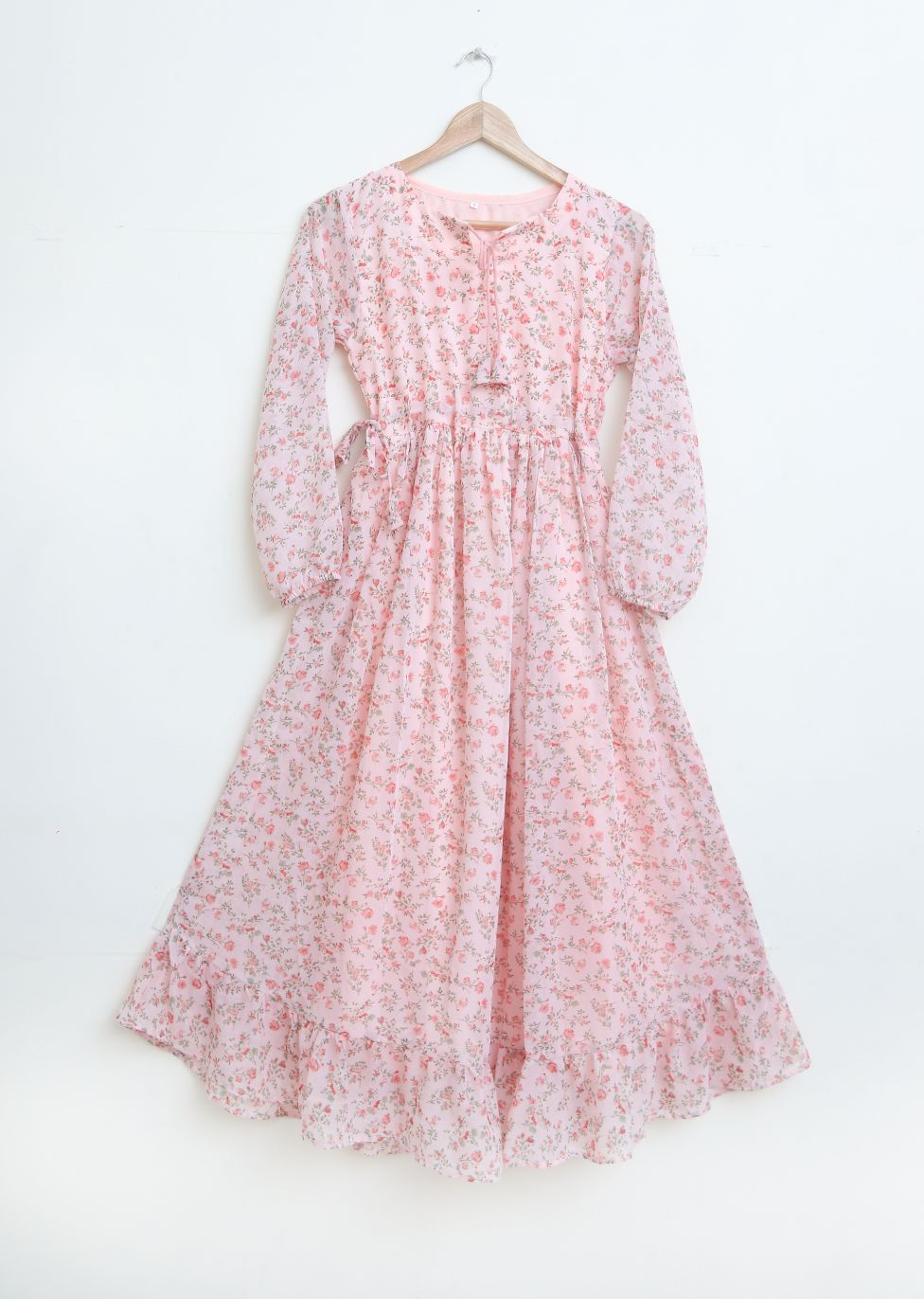 chiffon maxi  9870 babypnk