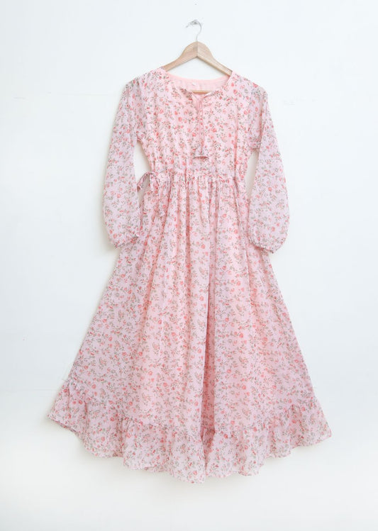 chiffon maxi  9870 babypnk