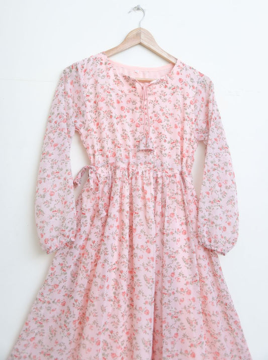 chiffon maxi  9870 babypnk