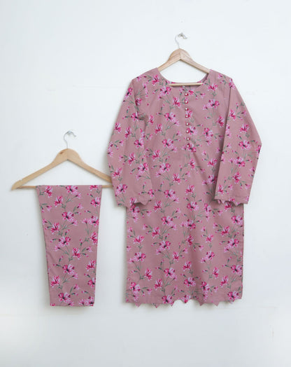 Lawn 2pc set- teaPink230