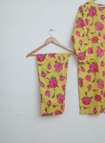 Lawn 2pc set- YellowRose123