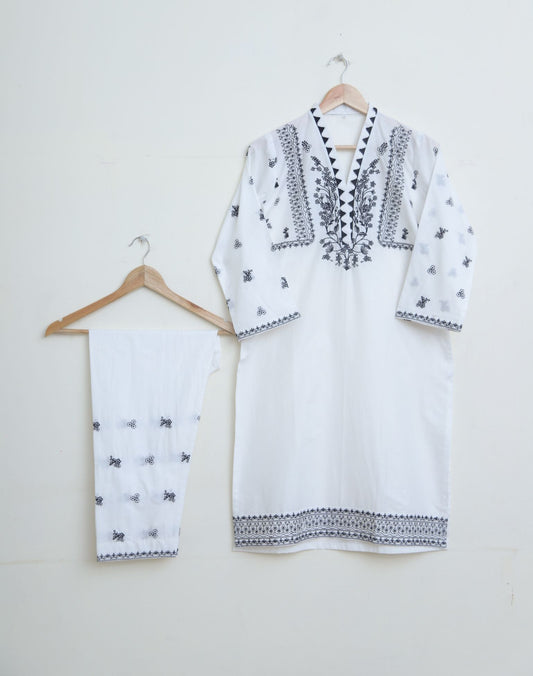 Cotton Emb 2pc whiteB 1927