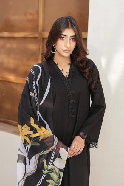 cotton 3pc Midnight Bloom 455651