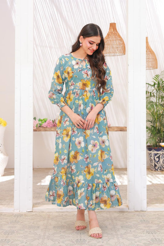 lawn frock 79718 BluFL
