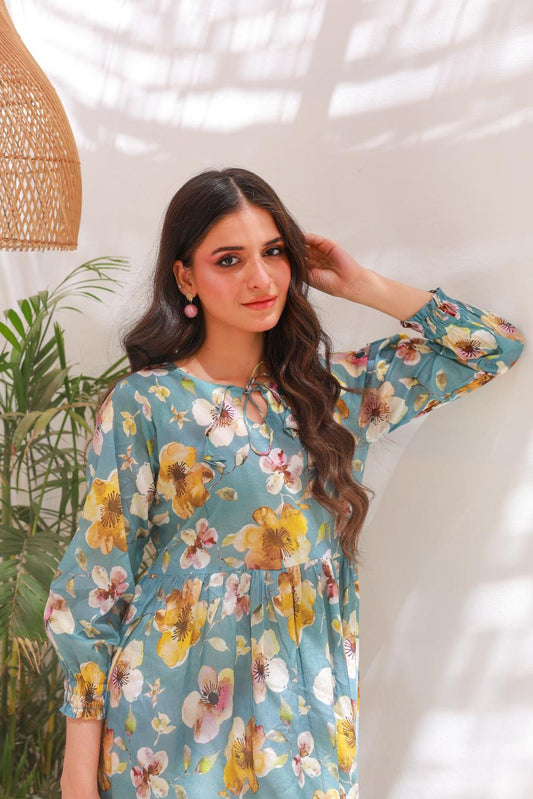 lawn frock 79718 BluFL