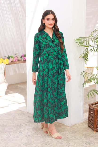 lawn frock 79719 GrBlack