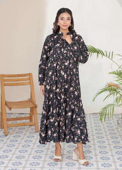Linen frock 544550 Noir Garden