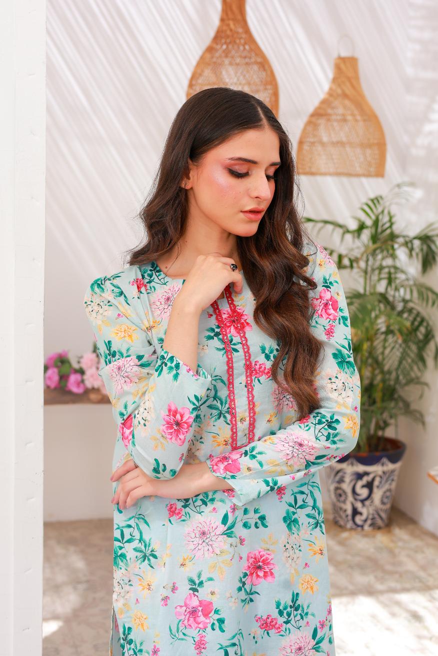 Printed Farsi shalwar set 79723