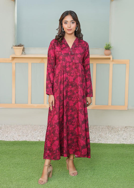 Linen frock 544554 Very Berry