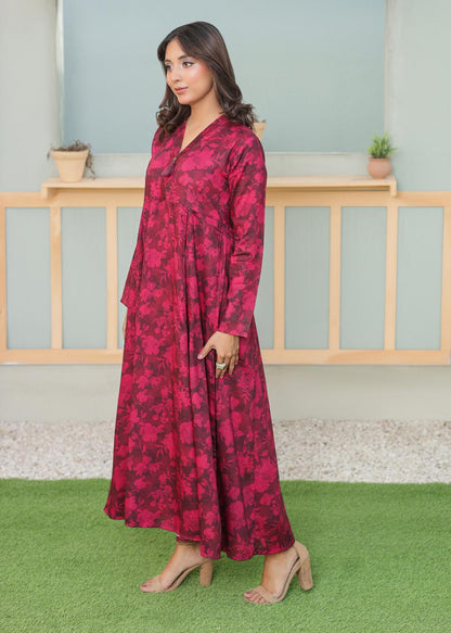 Linen frock 544554 Very Berry