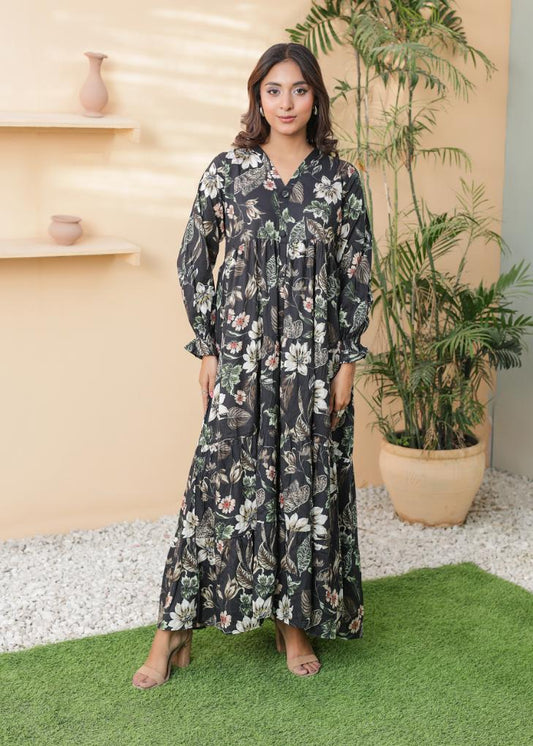 Linen frock 544556 Twilight Bloom