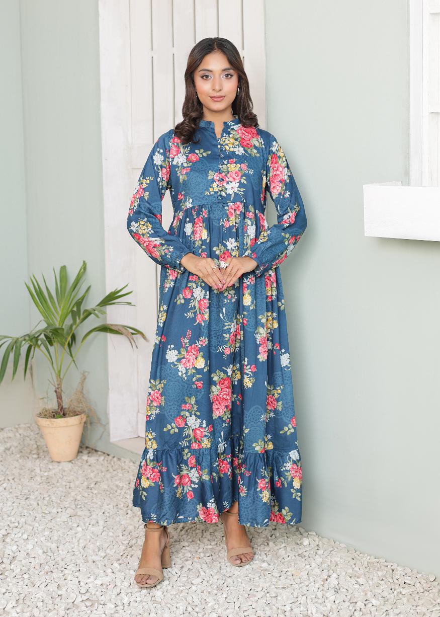 Linen frock 544556 Zinc Aura