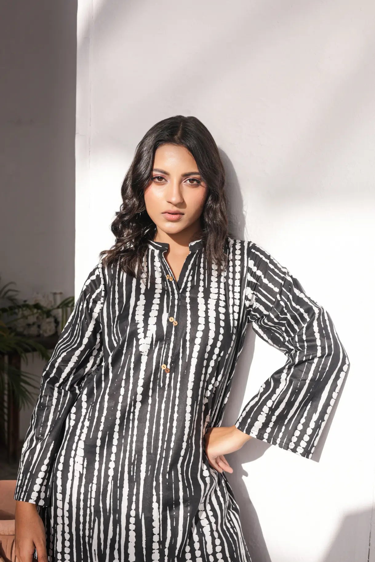 cotton co-ordset BnW 81015