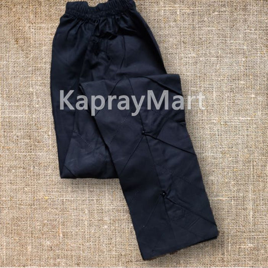 cotton pants 260-black