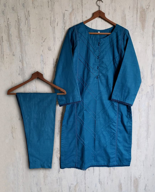 khaddar  2 piece 70009 torqblu