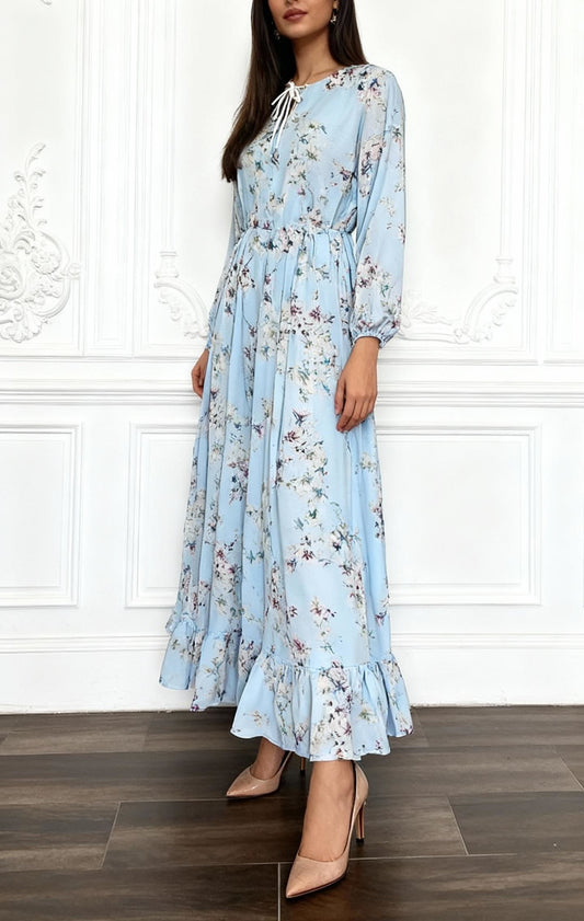 Chiffon maxi skybb 79461