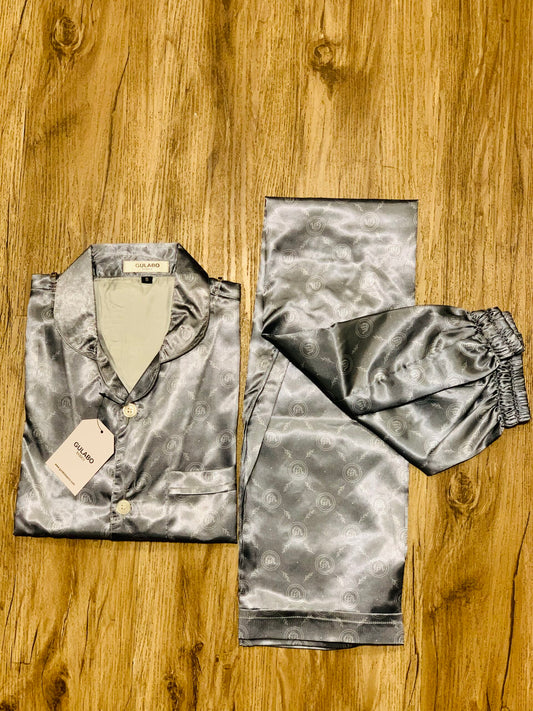 Grey Printed Pjs