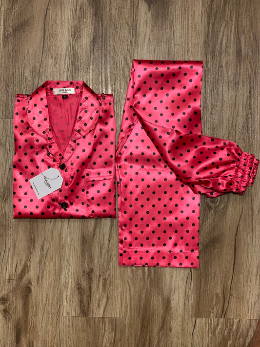 Pink polka Pjs