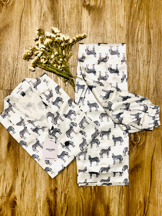 zebra print Pjs