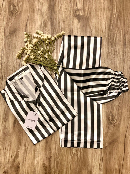 Black stripes Pjs