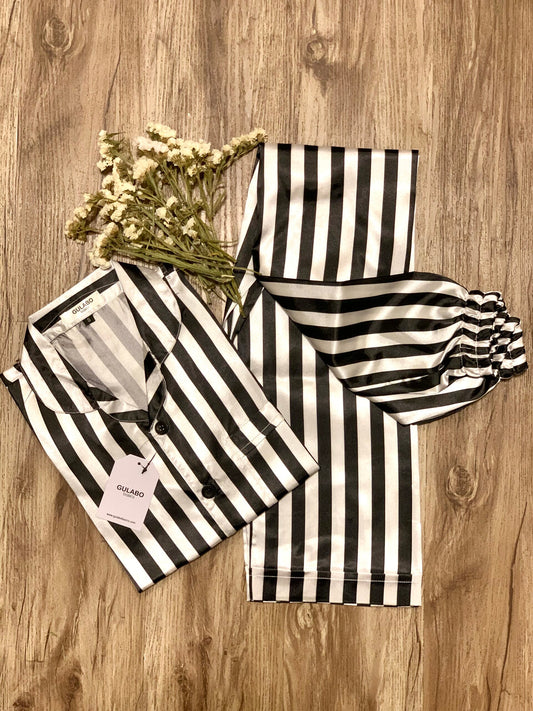 Black stripes Pjs