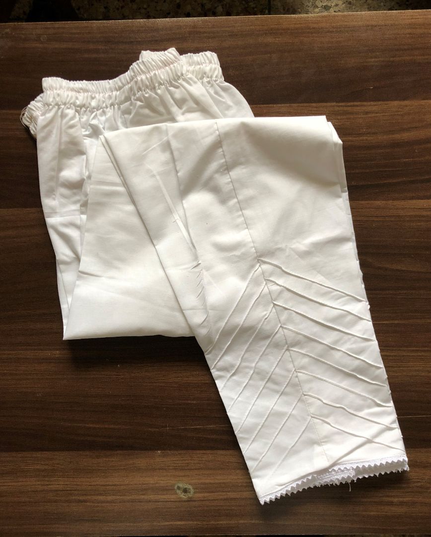 cotton pants 037 white